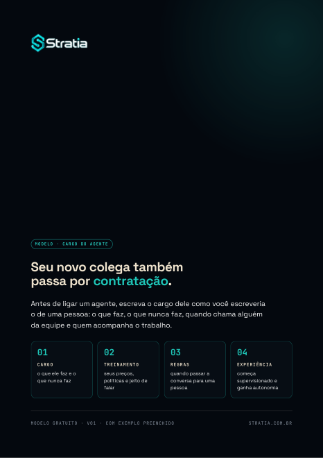Capa do PDF Descrição de cargo do agente